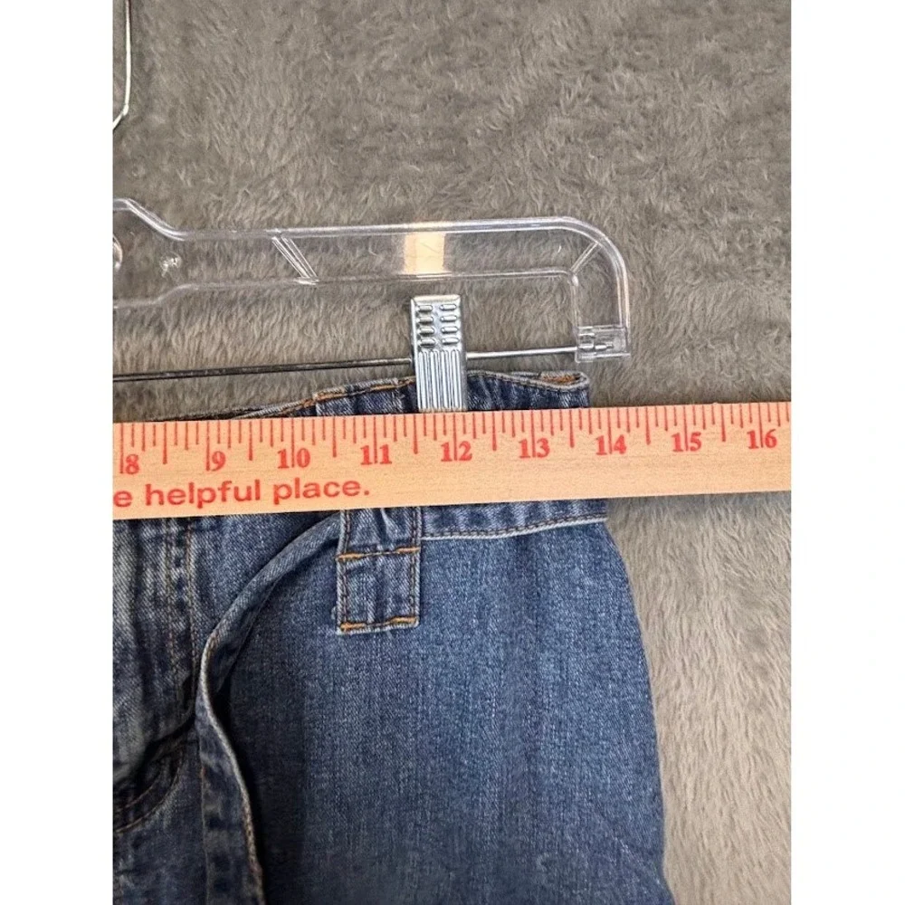 Tommy Hilfiger Vintage Y2K Denim Cargo Mini Skirt Blue Medium Wash Small